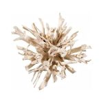 Teak Root Dining Table Base, Bleached, Square