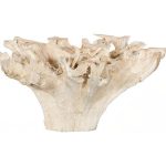 Teak Root Dining Table Base, Bleached, Round
