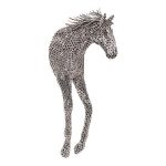 Herd of Horses Wall Sculpture A