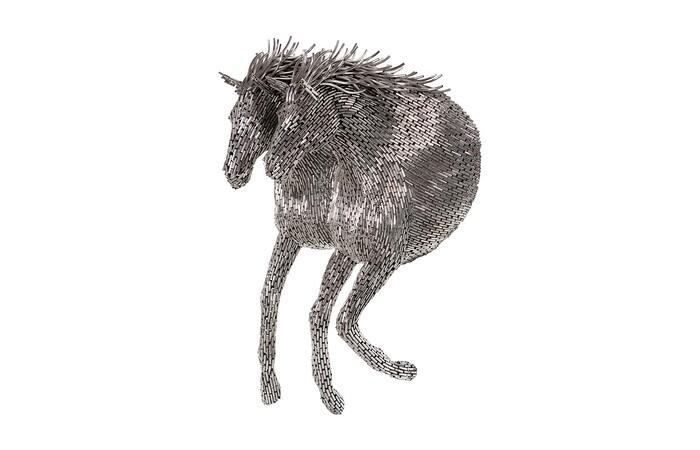 Herd of Horses Double Wall Sculpture B