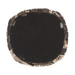 Stacked Pebble Petrified Mirror, Mixed