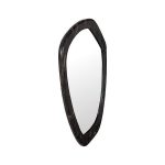 Morphic Petrified Mirror, Point, Black Frame