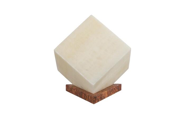Onyx Lamp on Base, Square