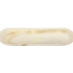 Onyx Canoe Bowl, White