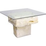 Onyx Dining Table, Zebra
