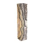 Onyx Pedestal, Square, Zebra