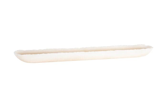 Onyx Canoe Bowl, White