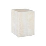 Onyx Lamp Cube, White