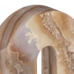 Onyx Sculpture, Rainbow, Amber