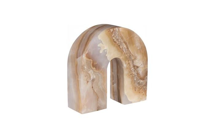 Onyx Sculpture, Rainbow, Amber