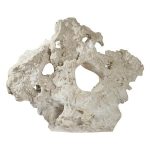 Colossal Cast Stone Sculpture with Seat, Roman Stone