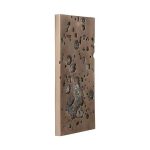 Splotch Wall Art, Rectangle, Bronze Finish
