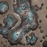 Splotch Wall Art, Rectangle, Bronze Finish