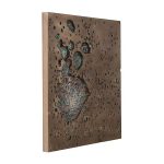 Splotch Wall Art, Square, Bronze Finish