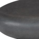 River Stone Coffee Table, Charcoal Stone, Large