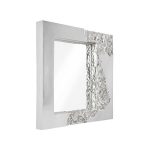 Mercury Mirror, Square, Silver Leaf