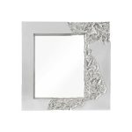 Mercury Mirror, Square, Silver Leaf