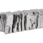 Freeform Root Bench, Silver Leaf