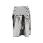 Freeform Root Bench, Silver Leaf