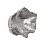 Cast Onyx Wall Bowl, Silver, SM