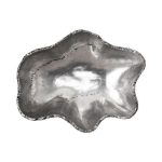 Cast Onyx Wall Bowl, Silver, SM