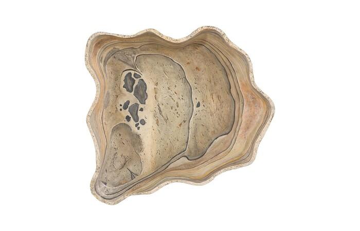 Cast Wall Onyx Bowl, Faux Finish, LG