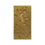 Splotch Wall Art, Rectangle, Gold Leaf