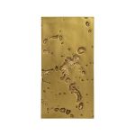 Splotch Wall Art, Rectangle, Gold Leaf