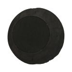 Mercury Mirror, Black, Silver Leaf