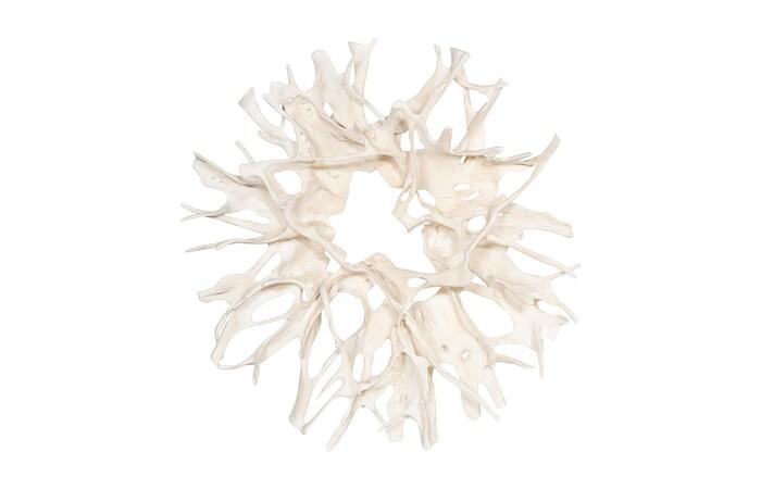 Cast Root Wall Decor, Faux Bleached
