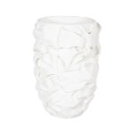 Drape Planter, White Stone