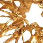 Cast Root Wall Decor, Gold Leaf