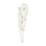 Cast Dancing Wall Sculpture, Passé, Faux Bleached