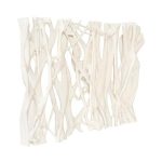 Cast Entwined Rectangular Wall Root, Faux Bleached