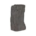 Stratified Cast Stone Pedestal, Painted Slate