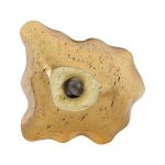 Cast Wall Onyx Bowl, Gold Leaf, Large