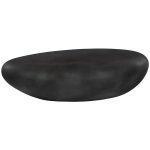 River Stone Coffee Table, Charcoal Stone, Extra Large