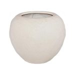 Aera Planter, Wide, Off White, Medium