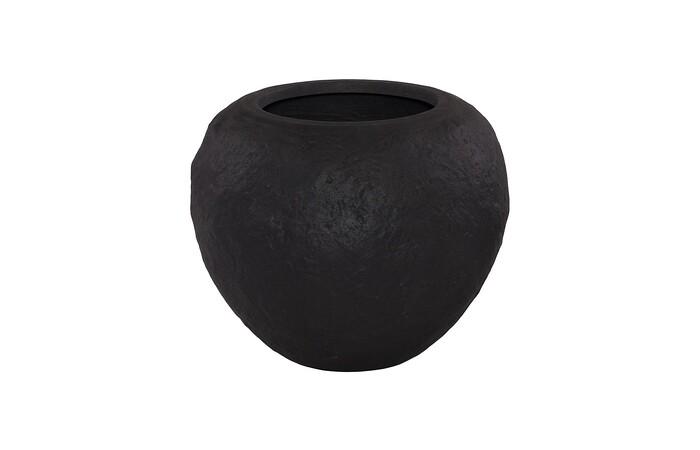 Aera Planter Wide, Black, Small