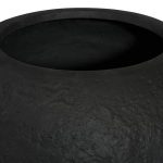 Aera Planter Wide, Black, Medium