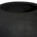 Aera Planter Wide, Black, Large