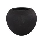 Aera Planter Wide, Black, Large