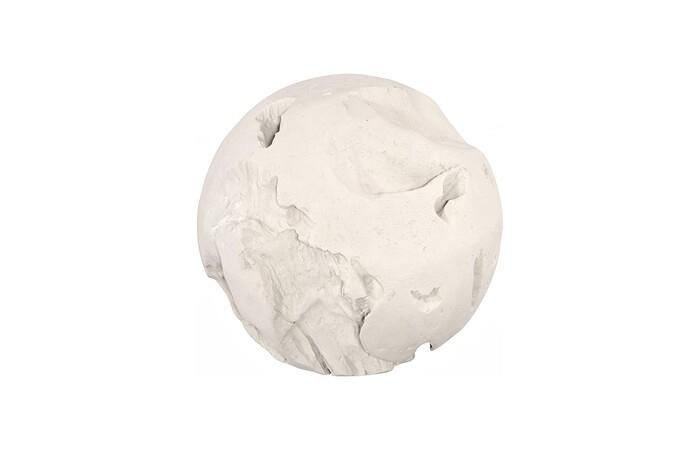 Cast Root Floor Ball, LG, Roman Stone