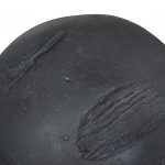 Cast Root Floor Ball, SM, Charcoal Stone