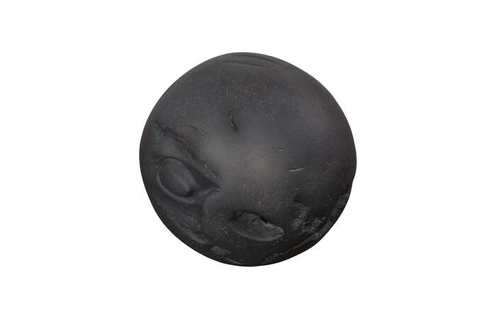 Cast Root Floor Ball, MD, Charcoal Stone