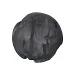 Cast Root Floor Ball, LG, Charcoal Stone