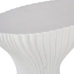 Cadence Console Table, White Stone
