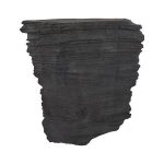 Stratified Rock Wall Décor, Charcoal Stone