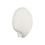 Sea Shell Wall Art, White Stone