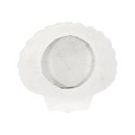 Sea Shell Wall Art, White Stone